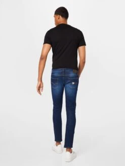 Guess Jeans Skinny Jean CHRIS Homme Bleu -Jack & Jones Soldes Boutique 492801e9431d08dbcff12f496f169d1d