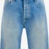 WE FASHION Shorts En Jean Loosefit Jean Homme Bleu