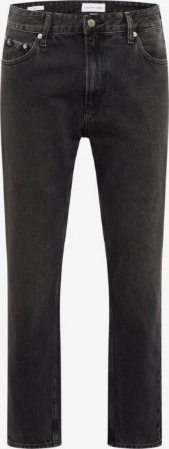 Calvin Klein Jeans Droits Regular Jean DAD Homme Noir