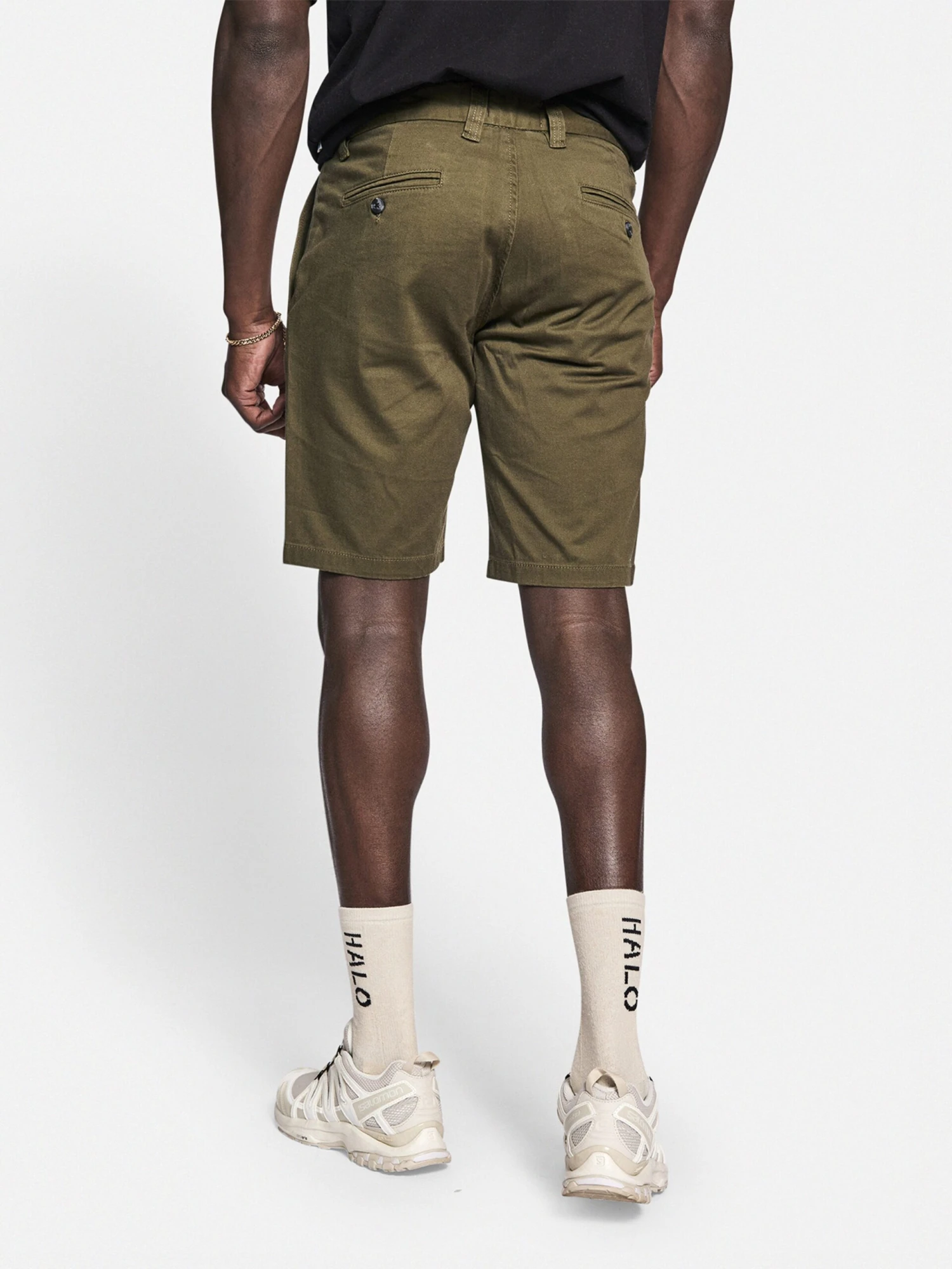Redefined Rebel Shorts Chino Regular Pantalon Chino Ethan Homme Olive 6 Redefined Rebel Shorts Chino Regular Pantalon Chino Ethan Homme Olive – Image 4