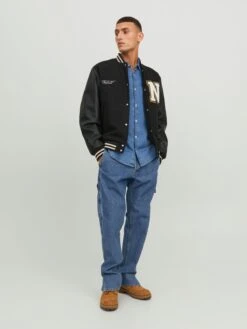 Jack & Jones Loose Fit Loosefit Jean Chris Homme Bleu 14 Jack & Jones Loose Fit Loosefit Jean Chris Homme Bleu -Jack & Jones Soldes Boutique 4d4c00a84f7d14d031cd81121dc0c7a4