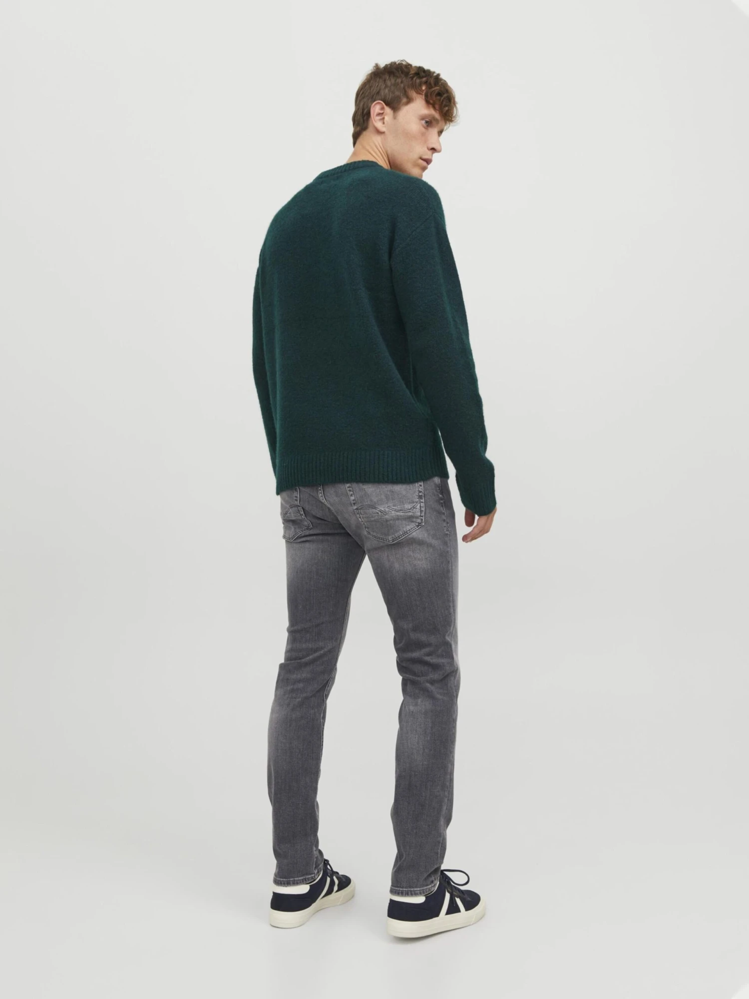 Jack & Jones Slim Coupe Slim Jean Tim Vintage CJ 515 Homme Gris 6 Jack & Jones Slim Coupe Slim Jean Tim Vintage CJ 515 Homme Gris – Image 4