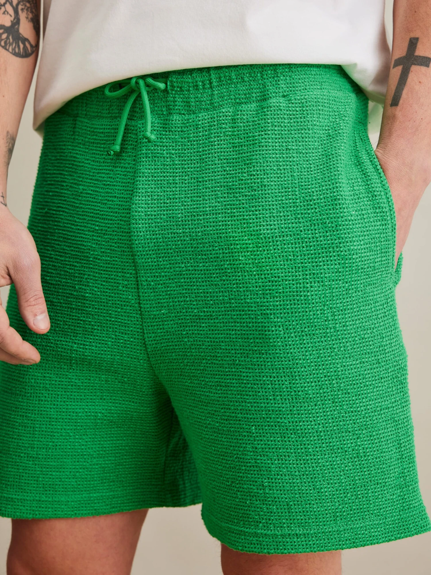Shorts Regular Pantalon Miko Homme Vert 7 Shorts Regular Pantalon Miko Homme Vert – Image 5