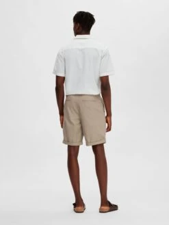 Selected Homme Shorts Chino Regular Pantalon Chino Luton Homme Beige Foncé -Jack & Jones Soldes Boutique 50f1858355e7e907c7fb1022f7ffd27a