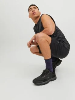 Jack & Jones Shorts De Survêtement Regular Pantalon Shark Homme Noir -Jack & Jones Soldes Boutique 514225d7f53dc5277817aa3d962359ad