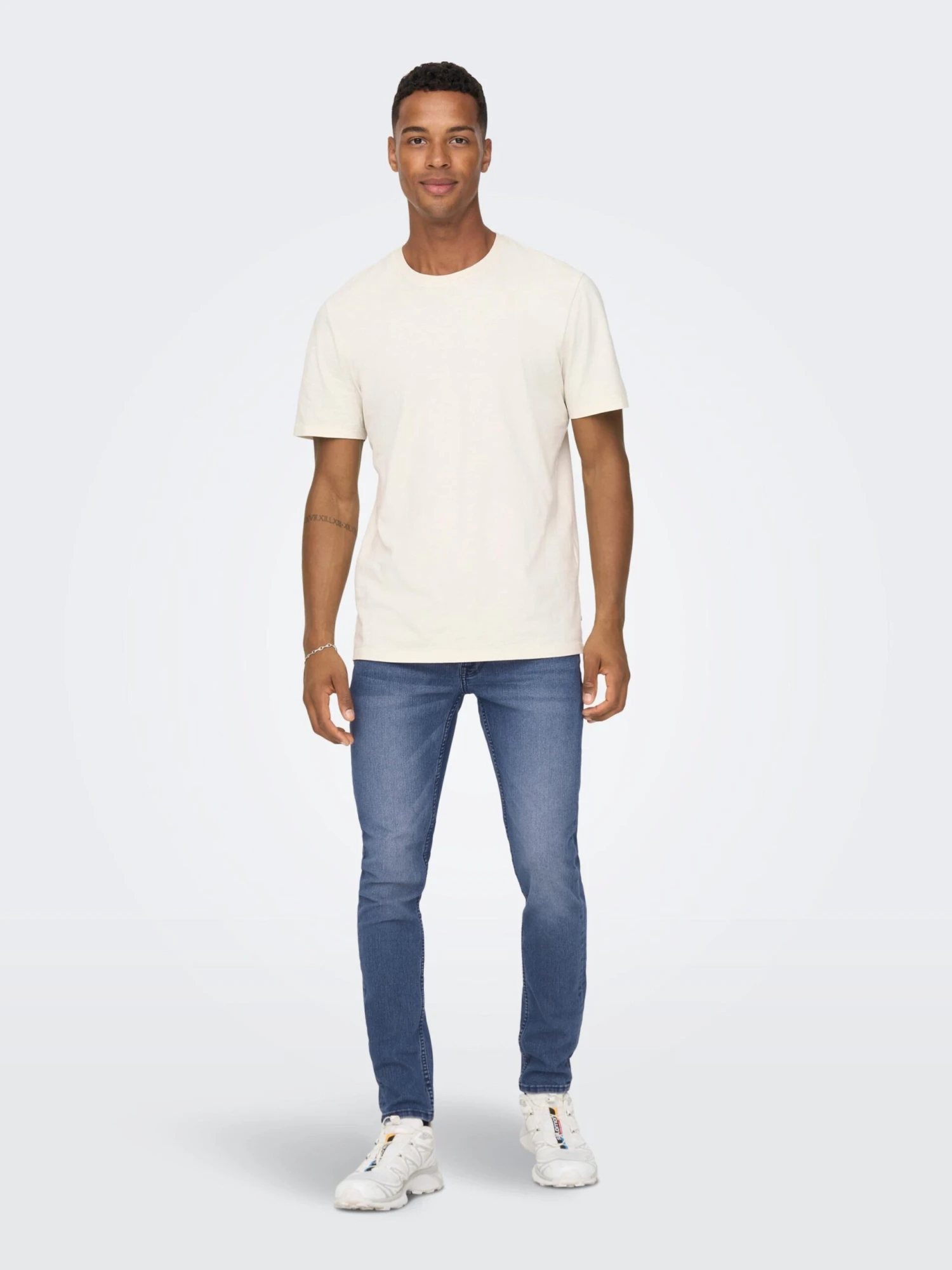 Only & Sons Jeans Skinny Jean WARP Homme Bleu 7 Only & Sons Jeans Skinny Jean WARP Homme Bleu – Image 5