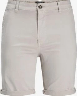 Jack & Jones Shorts Chino Regular Pantalon Chino FRED Homme Gris Clair