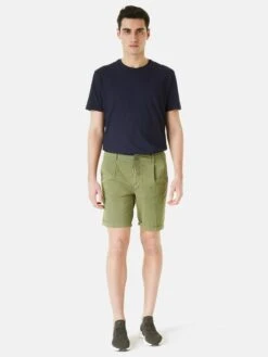 Shorts Chino Regular Pantalon à Pince Homme Olive -Jack & Jones Soldes Boutique 598903bc08b0eb69d8e174a015e78d03