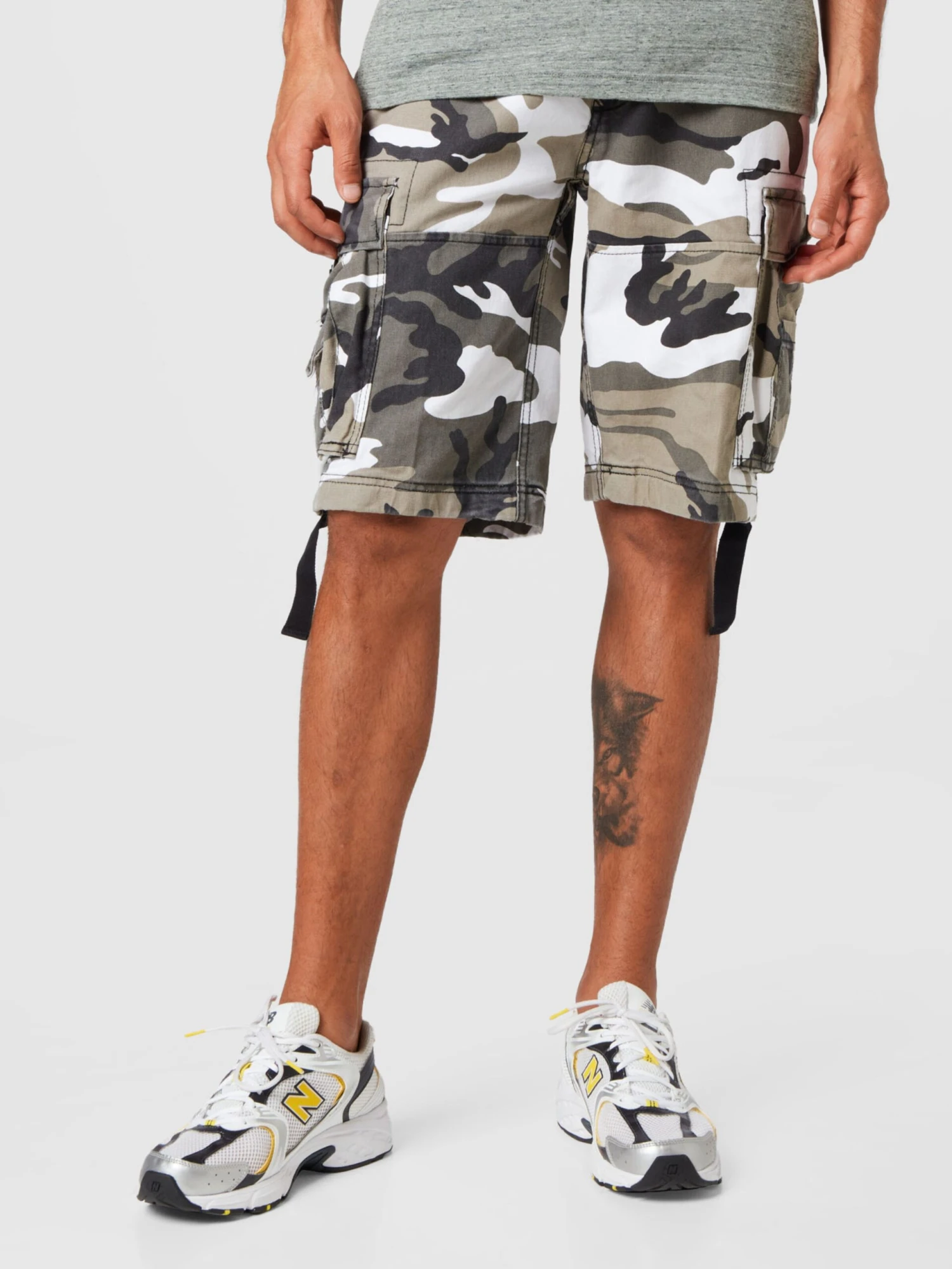 Brandit Shorts Cargo Regular Pantalon Cargo Homme Gris / Taupe 4 Brandit Shorts Cargo Regular Pantalon Cargo Homme Gris / Taupe – Image 2