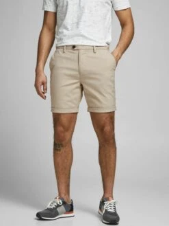 Jack & Jones Shorts Chino Regular Pantalon Chino Connor Homme Beige Clair -Jack & Jones Soldes Boutique 5f49c0c918c53a293687c5f523a9c4b3
