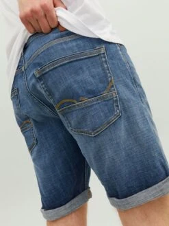 Jack & Jones Shorts En Jean Regular Jean Chris Wood Homme Bleu -Jack & Jones Soldes Boutique 5f88dea9186582898f7c26f639af4106