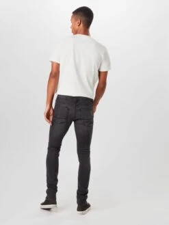 URBAN CLASSICS Jeans Skinny Jean Homme Noir -Jack & Jones Soldes Boutique 5fd8b3de8bc7f3245744d7cbf1aba6af