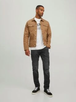 Jack & Jones Droits Regular Jean Glenn Homme Noir -Jack & Jones Soldes Boutique 60f9e50f5f7b08d467bd5abd4c0476ef