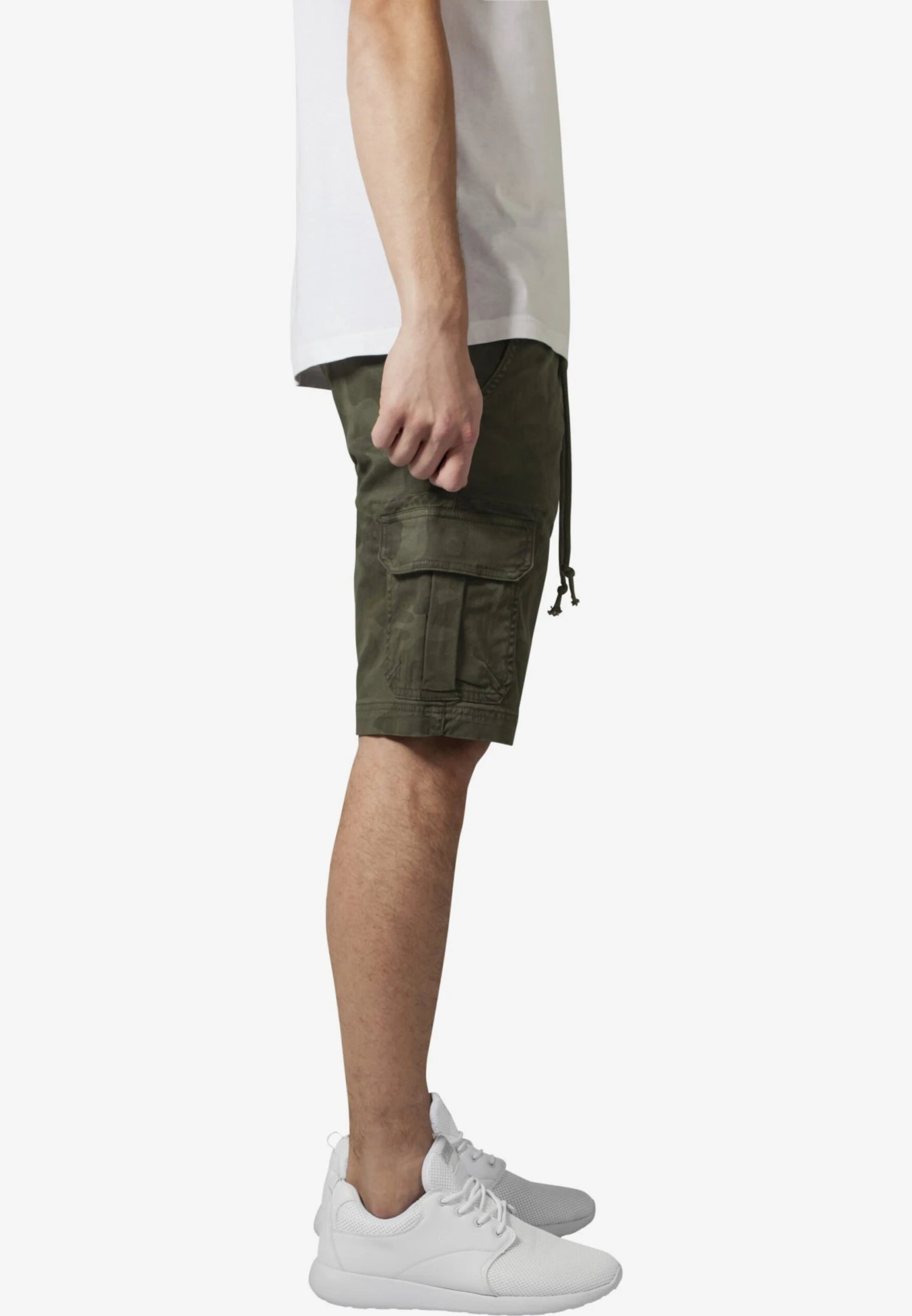 URBAN CLASSICS Shorts Cargo Regular Pantalon Cargo Homme Kaki / Olive / Vert Foncé 10 URBAN CLASSICS Shorts Cargo Regular Pantalon Cargo Homme Kaki / Olive / Vert Foncé – Image 8