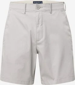 Abercrombie & Fitch Shorts Chino Regular Pantalon Chino ALL DAY Homme Gris