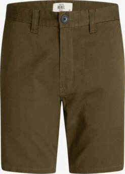 Redefined Rebel Shorts Chino Regular Pantalon Chino Ethan Homme Olive