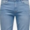 Only & Sons Shorts En Jean Coupe Slim Jean Ply Homme Bleu