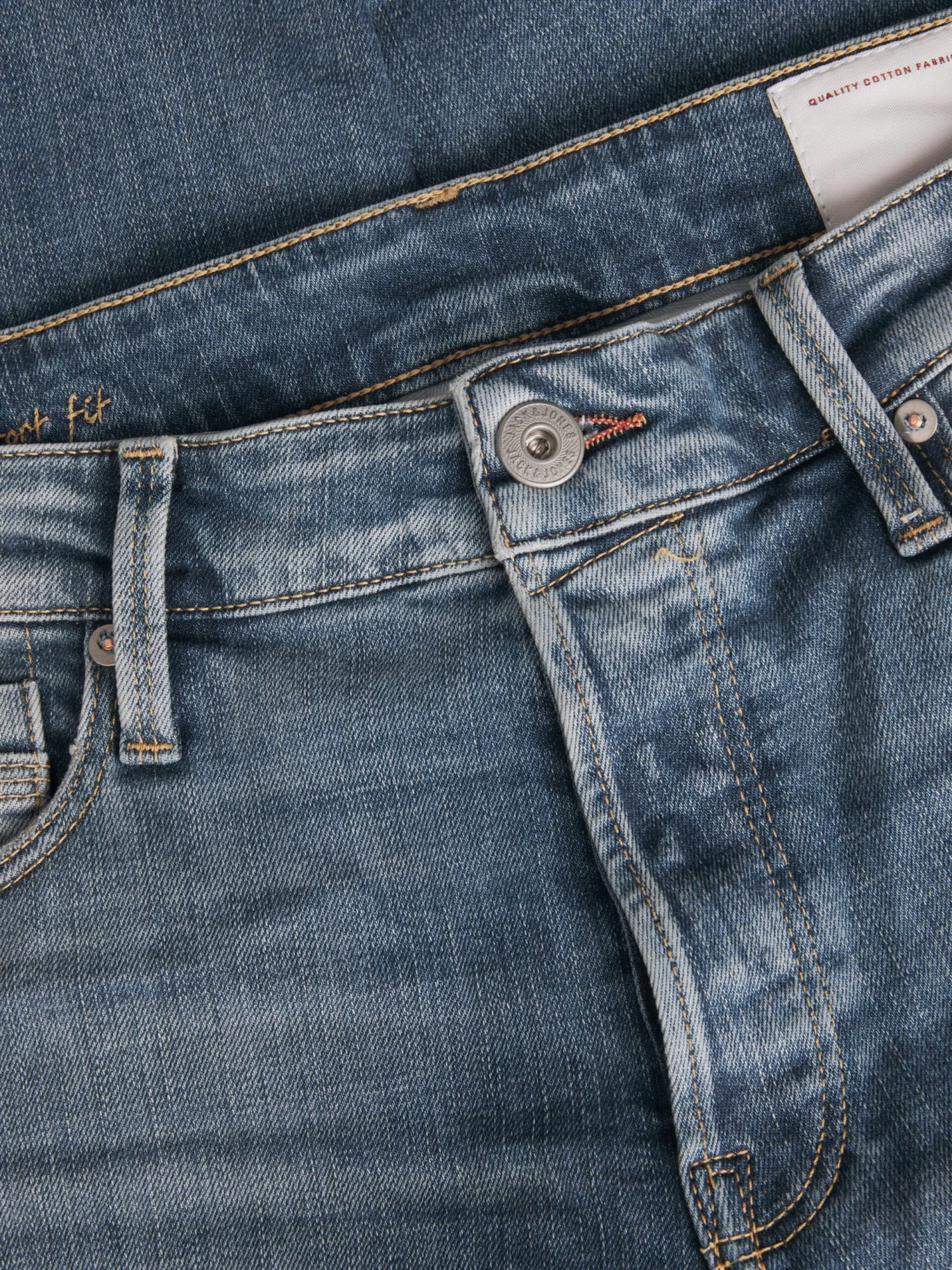 Jack & Jones Tapered Effilé Jean MIKE WOOD Homme Bleu 6 Jack & Jones Tapered Effilé Jean MIKE WOOD Homme Bleu – Image 4