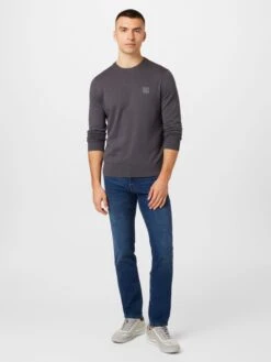 BOSS ORANGE Slim Coupe Slim Jean Maine Homme Bleu -Jack & Jones Soldes Boutique 6ee8c53e2371fb752e1bba485fddf451