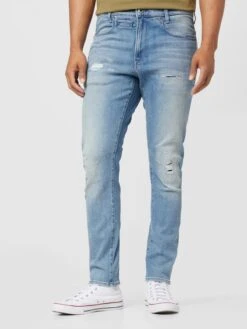 G-Star Raw Slim Coupe Slim Jean Staq Homme Bleu -Jack & Jones Soldes Boutique 70981be9c6e3224c1a43314d547c48d4
