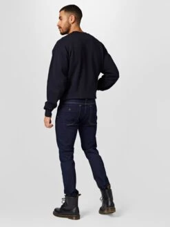 Gabbiano Slim Coupe Slim Jean Prato Homme Bleu Foncé -Jack & Jones Soldes Boutique 71a54b22e887162952e293a52d802a5b
