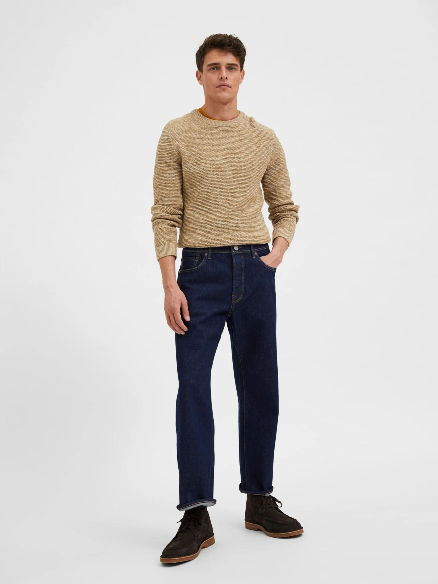 Selected Homme Loose Fit Loosefit Jean KOBE Homme Bleu 7 Selected Homme Loose Fit Loosefit Jean KOBE Homme Bleu – Image 5