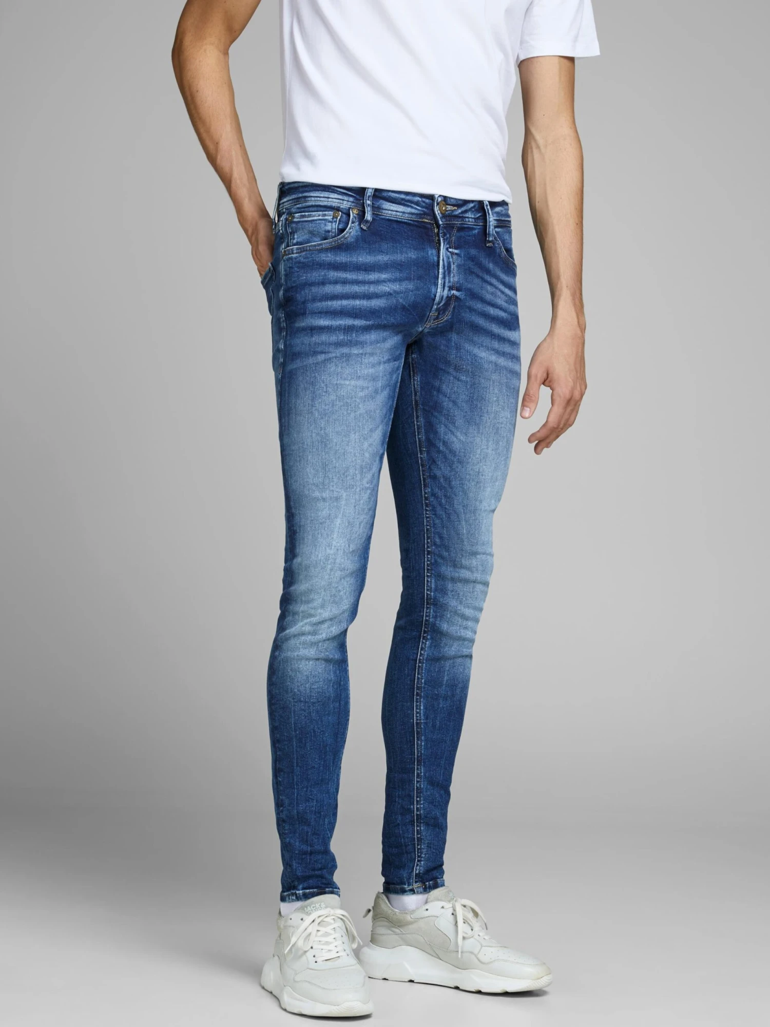 Jack & Jones Jeans Skinny Jean Tom Homme Bleu 5 Jack & Jones Jeans Skinny Jean Tom Homme Bleu – Image 3
