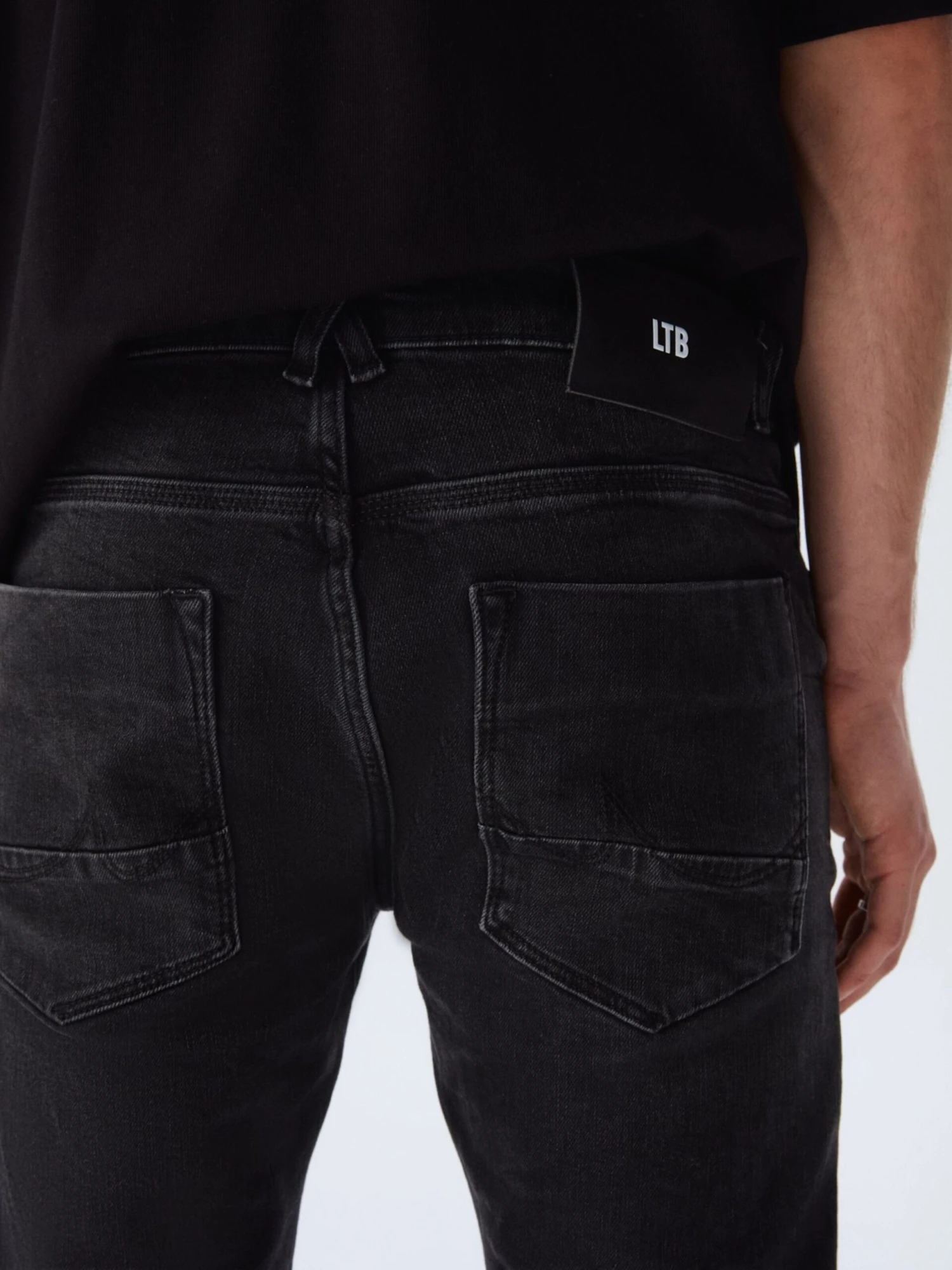 LTB Jeans Skinny Jean Joshua Homme Noir 6 LTB Jeans Skinny Jean Joshua Homme Noir – Image 4