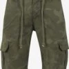 URBAN CLASSICS Shorts Cargo Regular Pantalon Cargo Homme Kaki / Olive / Vert Foncé
