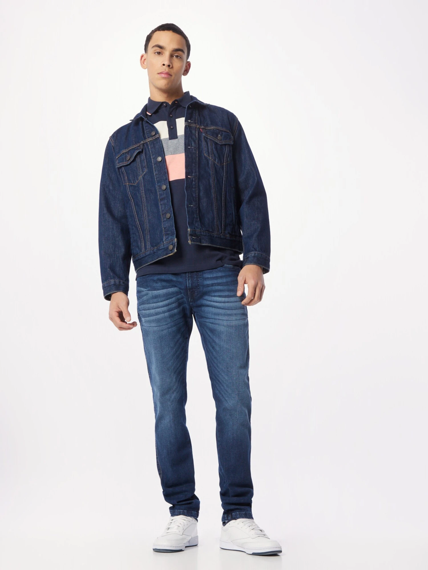 Indicode Jeans Jeans Skinny Jean Potts Homme Bleu Foncé 7 Indicode Jeans Jeans Skinny Jean Potts Homme Bleu Foncé – Image 5