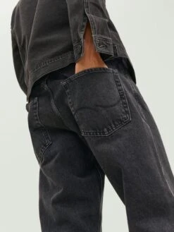 Jack & Jones Droits Regular Jean Chris Homme Noir -Jack & Jones Soldes Boutique 79950188ddc2f04301f3615583835354