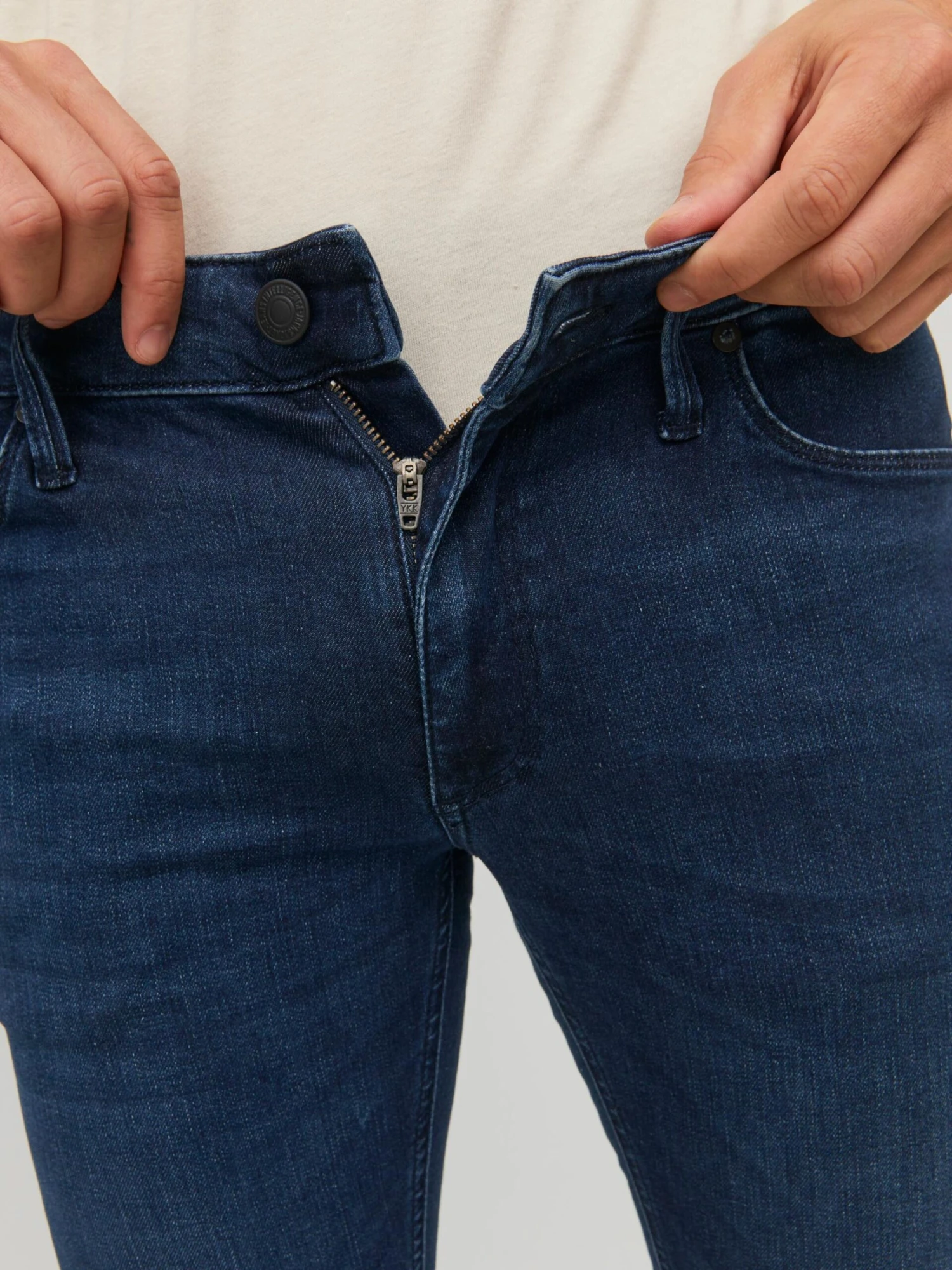 Jack & Jones Jeans Skinny Jean LIAM EVAN Homme Bleu Foncé 9 Jack & Jones Jeans Skinny Jean LIAM EVAN Homme Bleu Foncé – Image 7