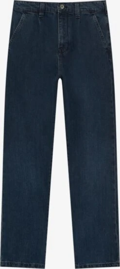 PULL & BEAR Loose Fit Loosefit Jean à Pince Homme Bleu Foncé
