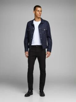 Jack & Jones Droits Regular Jean Clark Homme Noir -Jack & Jones Soldes Boutique 7ce996515dd9fae3b7f4d3845afa4ace