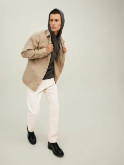 Jack & Jones Droits Regular Jean Chris Homme Blanc Cassé -Jack & Jones Soldes Boutique 81cf602a77d2978e61cbdb892bae4abb