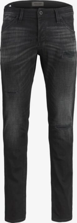 Jack & Jones Droits Regular Jean Glenn Homme Noir