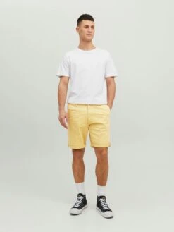 Jack & Jones Shorts Chino Regular Pantalon Chino Homme Jaune / Jaune Citron -Jack & Jones Soldes Boutique 8506bb0aaa66cc034af61e0ff28e13f1