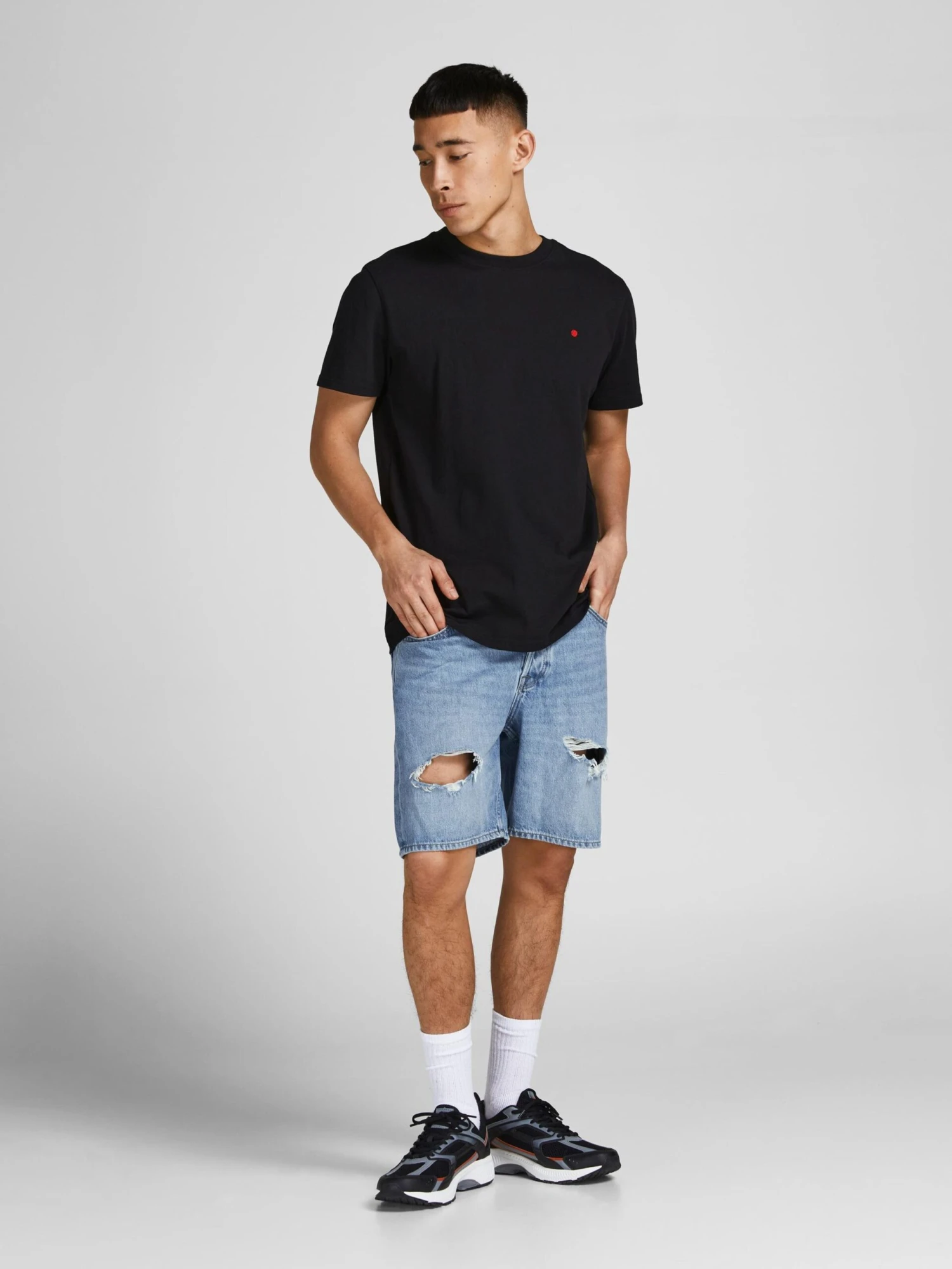 Jack & Jones Shorts En Jean Loosefit Jean Chris Homme Bleu 7 Jack & Jones Shorts En Jean Loosefit Jean Chris Homme Bleu – Image 5
