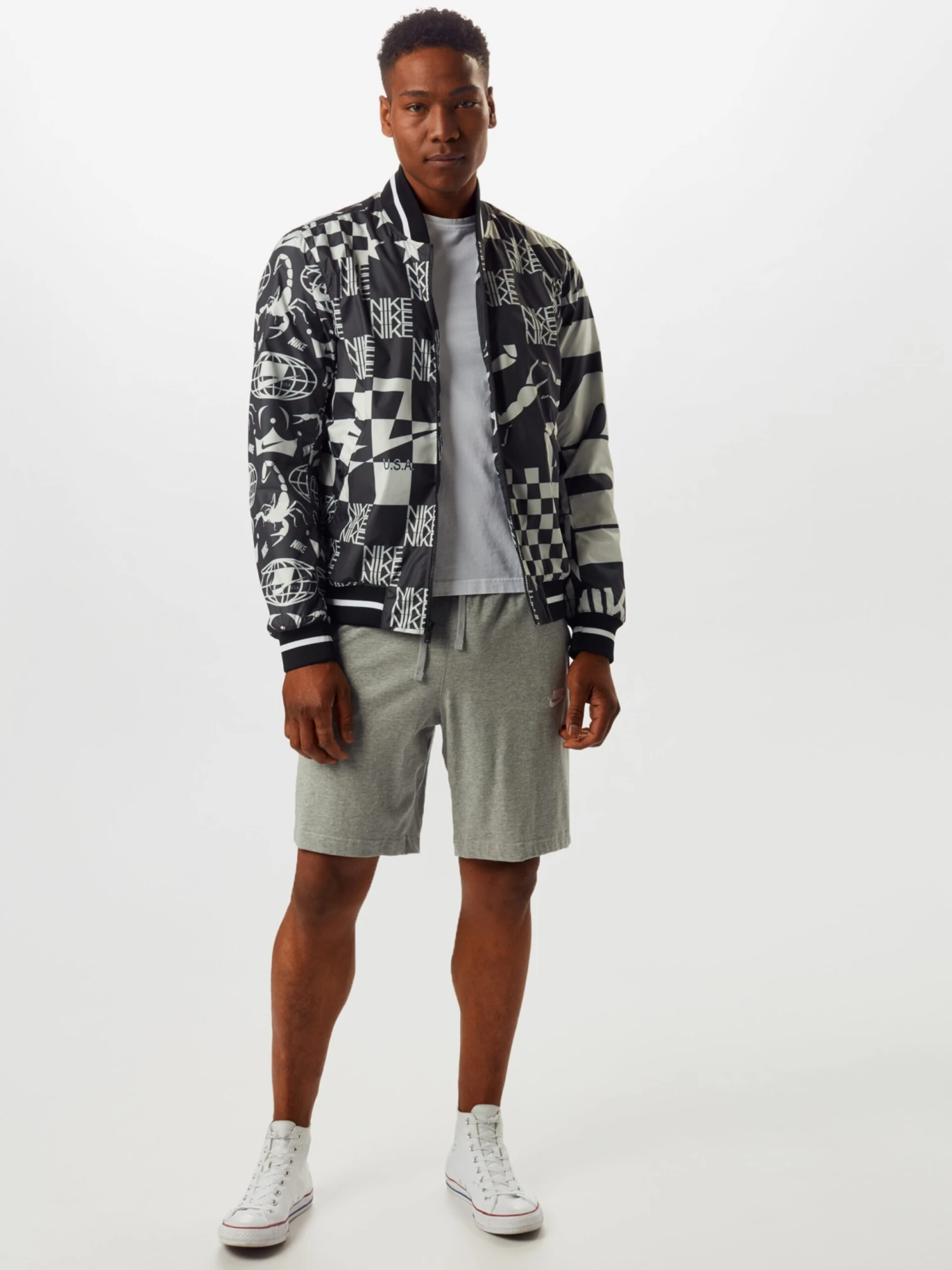 Nike Sportswear Shorts De Survêtement Regular Pantalon Homme Gris 7 Nike Sportswear Shorts De Survêtement Regular Pantalon Homme Gris – Image 5