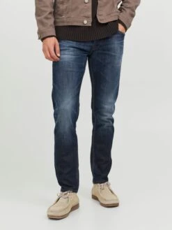 Jack & Jones Loose Fit Loosefit Jean Mike Wood Homme Bleu Foncé -Jack & Jones Soldes Boutique 87a0cc670321830cec685db0a997d779