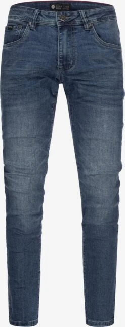 Slim Coupe Slim Jean Mailand Homme Bleu