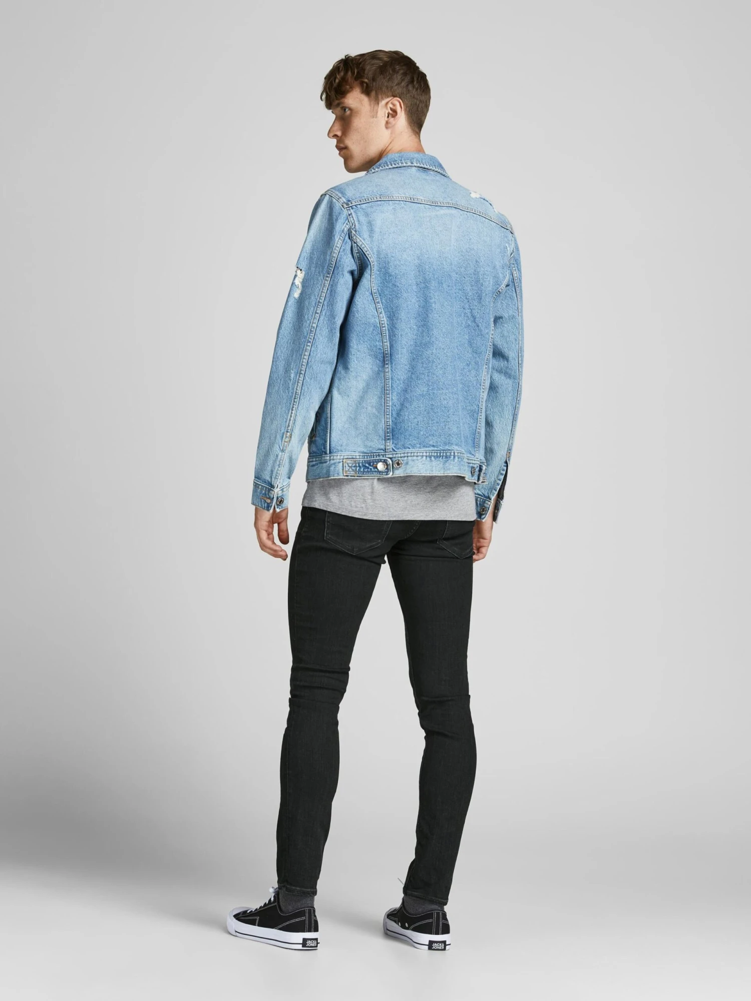 Jack & Jones Jeans Skinny Jean Liam Homme Noir 7 Jack & Jones Jeans Skinny Jean Liam Homme Noir – Image 5