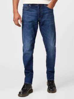 G-Star Raw Tapered Effilé Jean Homme Bleu Foncé -Jack & Jones Soldes Boutique 97caa503ce4b317046c879738ca932b2