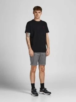 Jack & Jones Shorts Chino Regular Pantalon Chino Fury Homme Gris Foncé -Jack & Jones Soldes Boutique 97d5a35a431d6ea2a075fa1660ef21f4
