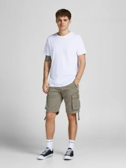 Jack & Jones Shorts Cargo Loosefit Pantalon Cargo Zeus Homme Kaki -Jack & Jones Soldes Boutique 98767334cb6fe93b1ae5a8c37ed98bf3