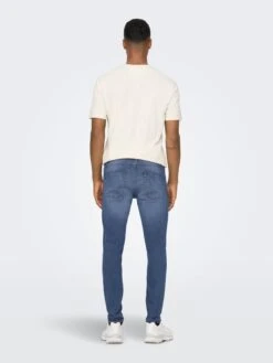 Only & Sons Jeans Skinny Jean WARP Homme Bleu 11 Only & Sons Jeans Skinny Jean WARP Homme Bleu -Jack & Jones Soldes Boutique 99891801504e0abdf553dd9590d5b911