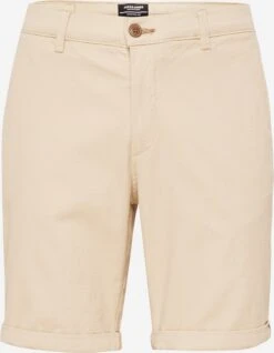 Jack & Jones Shorts Chino Regular Pantalon Chino Fury Homme Beige Clair
