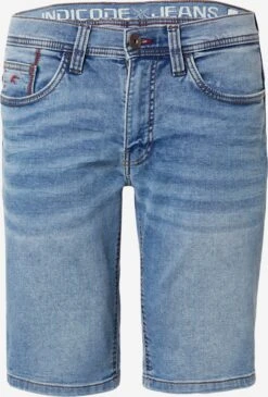 Indicode Jeans Shorts En Jean Regular Jean Delmare Homme Bleu