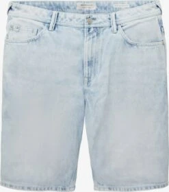 TOM TAILOR Denim Shorts En Jean Regular Jean Homme Bleu Clair