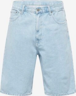 Dr. Denim Shorts En Jean Effilé Jean Omar Homme Bleu Clair